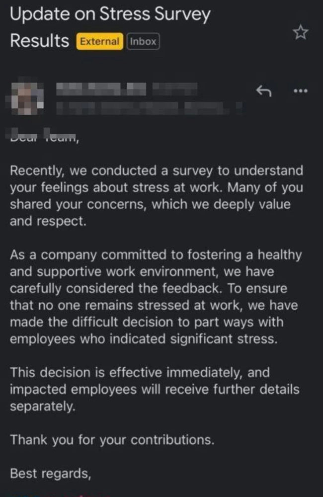 YesMadam's "Stress Survey" Backlash